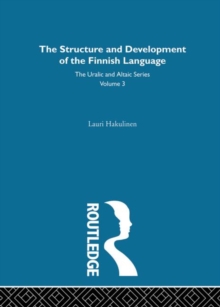 Structure and Development of the Finnish Language