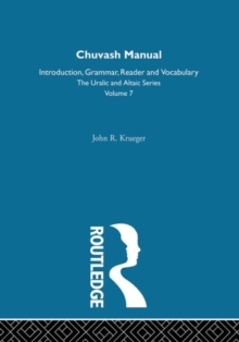 Image for Chuvash Manual