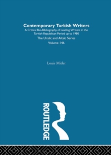 Contemporary Turkish Writers