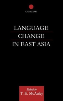 Language Change in East Asia