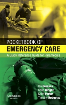 Image for Pocketbook of emergency care: a quick reference guide for paramedics