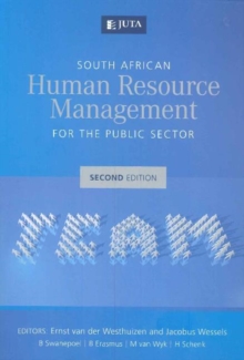 Image for South African human resource management for the public sector