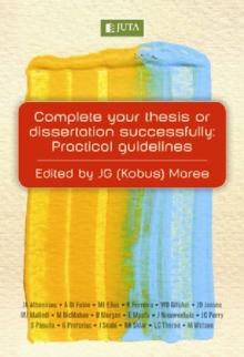 Image for Complete your thesis or dissertation successfully