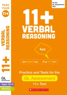 Image for 11+ Verbal Reasoning Practice and Test for the GL Assessment Ages 10-11