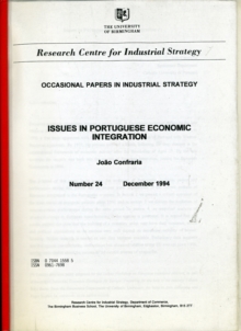 Image for Issues in Portuguese Economic Integration