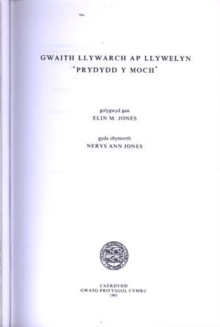 Image for Gwaith Llywarch ap Llywelyn
