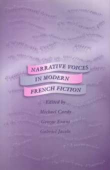 Image for Narrative Voices in Modern French Fiction