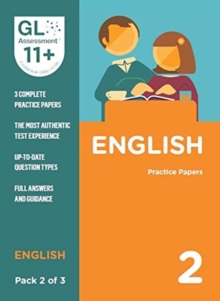 Image for 11+ Practice Papers English Pack 2 (Multiple Choice)