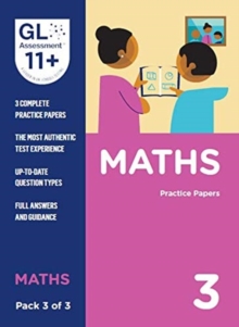 Image for 11+ Practice Papers Maths Pack 3 (Multiple Choice)