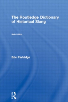 Image for The Routledge Dictionary of Historical Slang