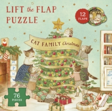 Image for Cat Family Christmas Lift-The-Flap Puzzle : Count Down to Christmas: 12 Flaps: 76 Pieces