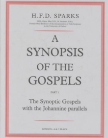 Image for Synopsis of the Gospels