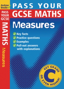 Image for Pass your GCSE maths: Measures