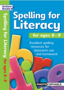 Image for Spelling for Literacy for ages 8-9