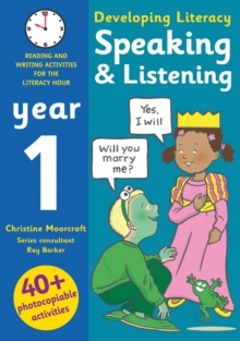 Image for Speaking & listening  : photocopiable activities for the literacy hour: Year 1