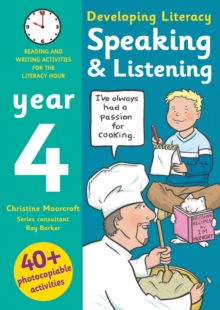Image for Speaking & listening  : photocopiable activities for the literacy hour: Year 4