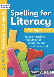 Image for Spelling for Literacy for ages 5-7