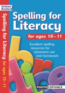 Image for Spelling for literacy for ages 10-11