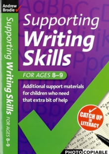 Image for Supporting writing skills8-9