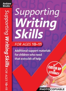 Image for Supporting writing skillsFor ages 10-11