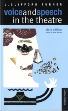 Image for Voice and speech in the theatre