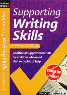 Image for Supporting writing skillsFor ages 5-6