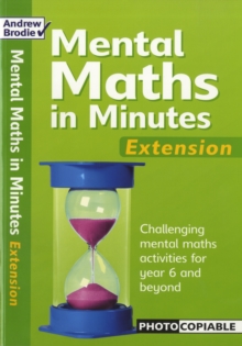 Image for Mental maths in minutes extension