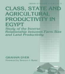 Image for Class, State and Agricultural Productivity in Egypt