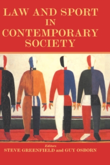 Law and Sport in Contemporary Society