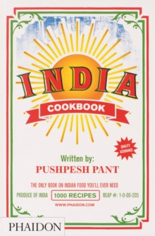 Image for India - cookbook  : the only book on Indian food you'll ever need