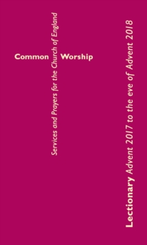 Image for Common Worship Lectionary 2017-2018