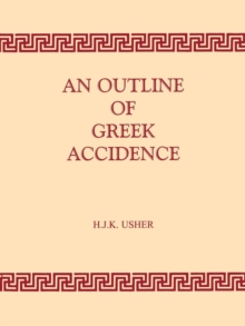Image for Outline of Greek Accidence