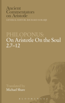 On Aristotle on the Soul 2.7-12