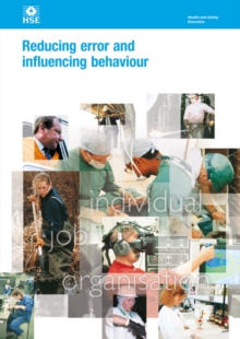 Image for Reducing error and influencing behaviour Revised