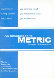Image for Introduction to Metric