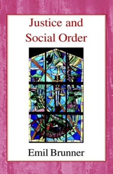 Image for Justice and Social Order