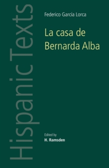 Image for La Casa De Bernarda Alba : By Federico Garcia Lorca