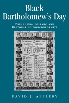 Image for Black Bartholomew's day  : preaching, polemic and restoration nonconformity