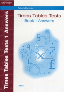 Image for Times Tables Tests Answer Book 1