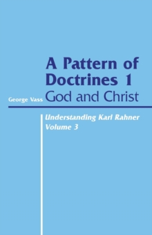 Image for Understanding Karl Rahner