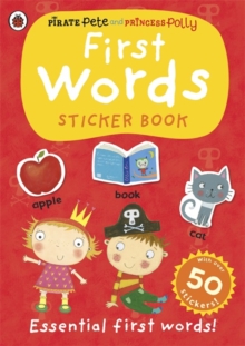 Image for First Words: A Pirate Pete and Princess Polly sticker activity book