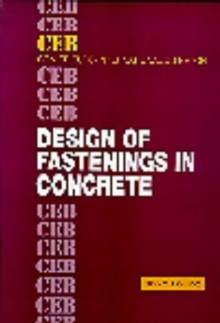 Image for Design of Fastenings in Concrete