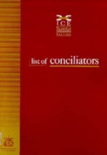 Image for The ICE Conciliation Procedure 1999