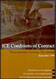 Image for ICE conditions of contract