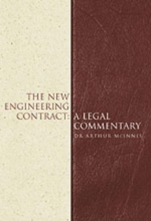 Image for The new engineering contract  : a legal commentary