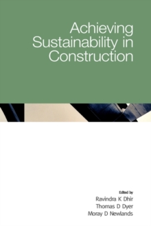 Image for Achieving Sustainability in Construction