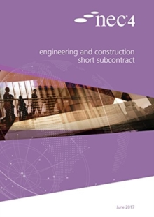Image for NEC4: Engineering and Construction Short Subcontract