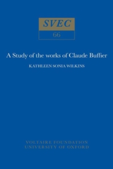Study of the works of Claude Buffier
