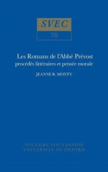 Les Romans De L'abbe Prevost