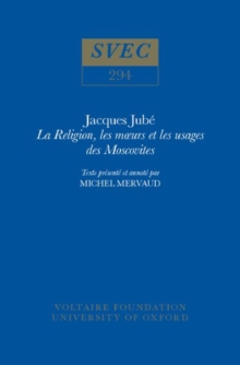 Image for Jacques Jube, La Religion, les mœurs et les usages des Moscovites